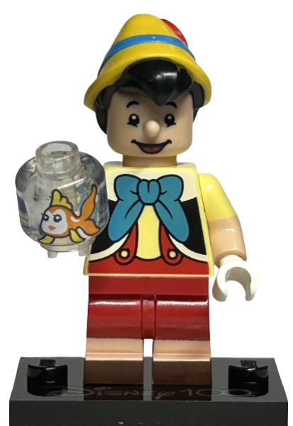 Минифигурка LEGO Pinocchio, Disney 100 coldis100-2