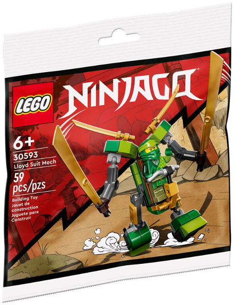 Конструктор LEGO Ninjago 30593 Механический костюм Ллойда