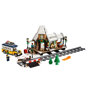 Конструктор LEGO Creator 10259 Зимняя железнодорожная станция