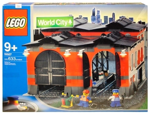 Конструктор Lego 10027 Ремонтное депо поездов
