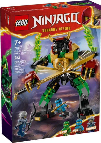 Конструктор LEGO Ninjago 71817 Механический элементаль
