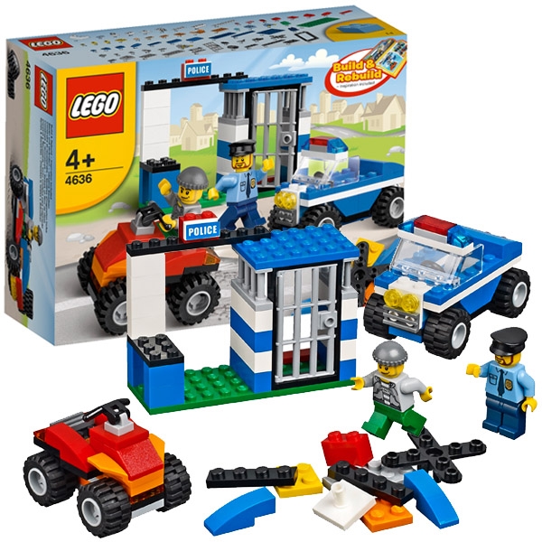 Конструктор LEGO System 4636 Строительный набор Полиция