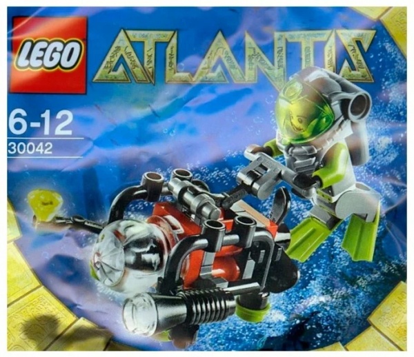 Конструктор LEGO Atlantis 30042 Мини Субмарина