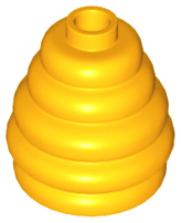 Конус Lego Cone 2 x 2 x 1 2/3 with Stacked Rings (Beehive / Cotton Candy) 35574