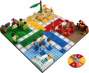 Конструкторы LEGO Games 40198 Настольная игра «Лудо»