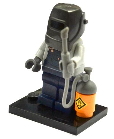 Минифигурка LEGO 71002 Welder col11-10