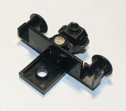 Lego Train Buffer Beam with Sealed Magnets - Type 2 (flat open bottom) 91968c01 (91994)