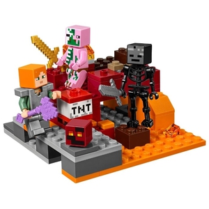 Конструктор LEGO Minecraft 21139 Бой в Подземелье