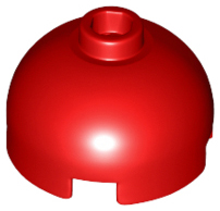 Brick, Round 2 x 2 Dome Top with Bottom Axle Holder - Hollow Stud 553c (18841, 30367, 40528)