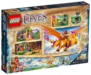 Конструктор LEGO Elves 41175 Пещера с лавой дракона Огня