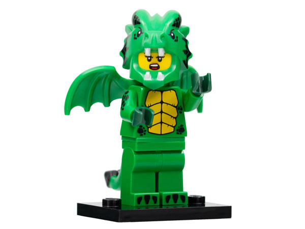 Минифигурка Lego Green Dragon Costume, Series 23 col23-12