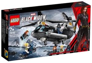 Конструктор LEGO Marvel Super Heroes 76162 Погоня на вертолёте Чёрной вдовы