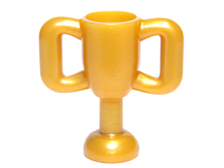 Деталь LEGO Minifigure, Utensil Trophy Cup Small 10172 (31922)