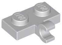 Пластина Lego Plate, Modified 1 x 2 with Clip on Side (Horizontal Grip) 11476 (65458)