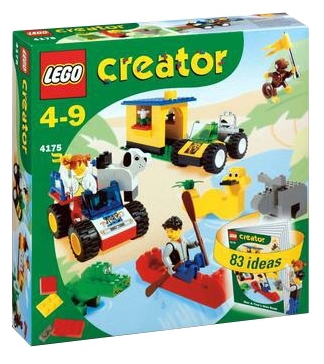 Конструктор LEGO Creator 4175 Приключения с Максом и Тиной