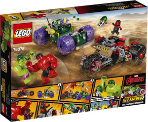 Конструктор LEGO Marvel Super Heroes 76078 Халк против Красного Халка