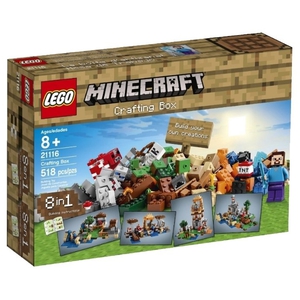 Конструктор LEGO Minecraft 21116 Построй свои шахты