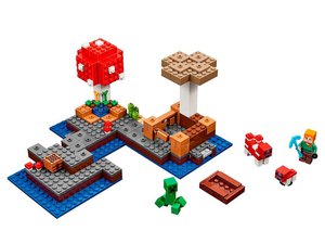 Конструктор LEGO Minecraft 21129 Грибной остров