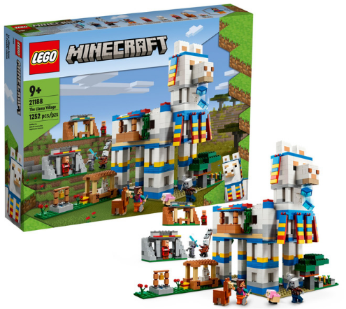 Конструктор LEGO Minecraft  21188 Деревня лам