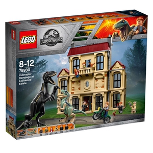Конструктор LEGO Jurassic World 75930 Нападение Индораптора в поместье Локвуд