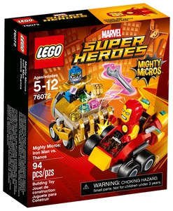 Конструктор LEGO Marvel Super Heroes 76072 Железный человек против Танос