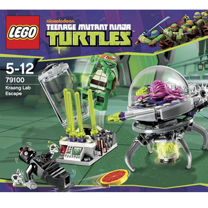 Конструктор LEGO 79100 Turtles Побег из лаборатории Крэнга