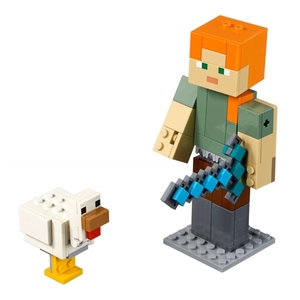 Конструктор Lego Minecraft 21149 Алекс с курицей