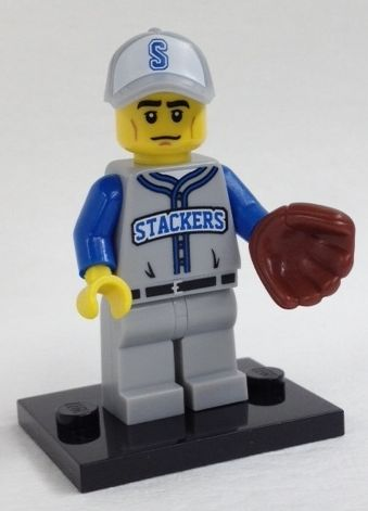 Минифигурка LEGO 71001 Baseball Fielder col10-13