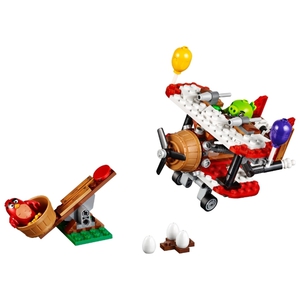 Конструктор LEGO The Angry Birds Movie 75822 Атака свинского самолета