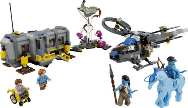 Конструктор LEGO Avatar 75573 Плавающие горы: Зона 26 и RDA Samson