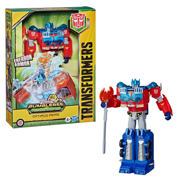 Transformers (Hasbro) Трансформер Кибервселенная Класс Алтимейт Оптимус Прайм E7112 / E1885