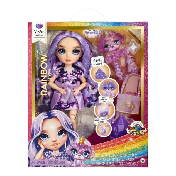 Кукла Rainbow High Classic Rainbow Fashion Violet 120223EU
