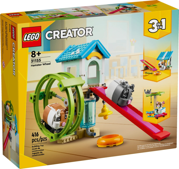 Конструктор LEGO Creator 31155 Колесо Хомяка