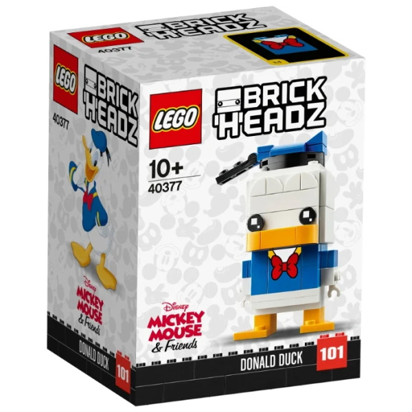 Конструктор LEGO BrickHeadz 40377 Дональд Дак