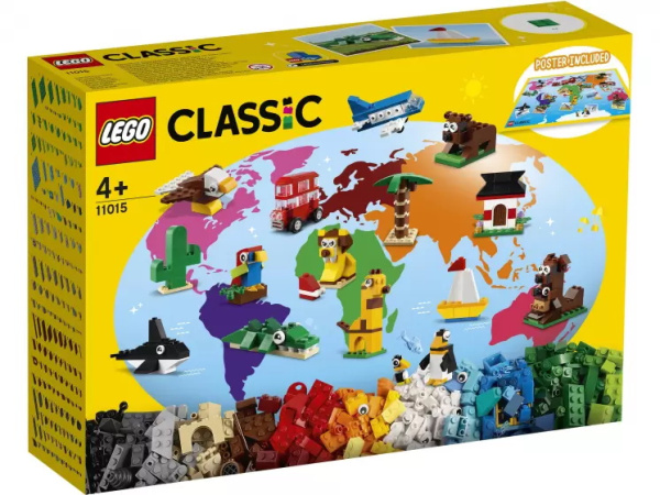Конструктор LEGO Classic 11015 Вокруг света