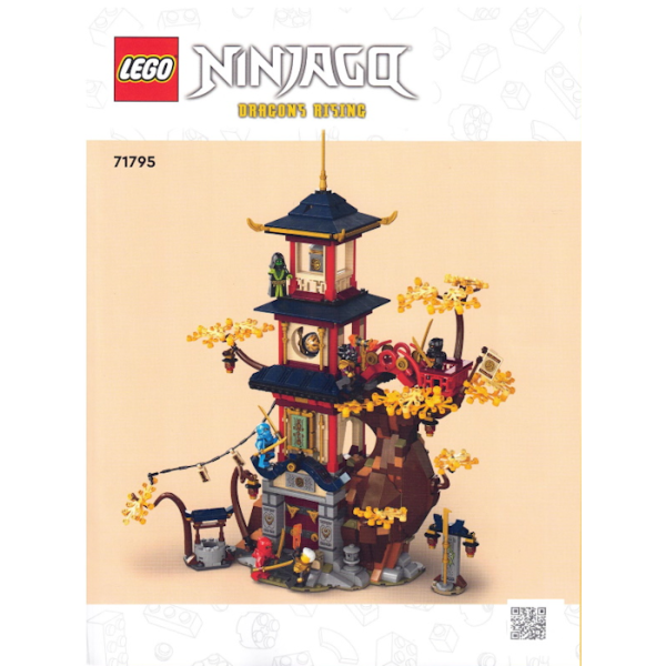 Конструктор LEGO Ninjago 71795 Храм энергетических ядер дракона