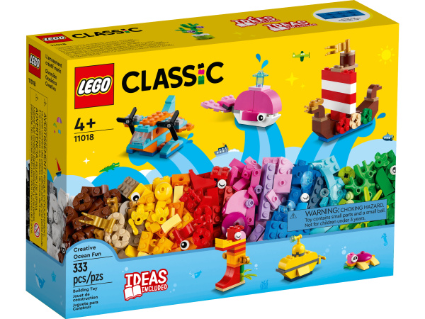 Конструктор LEGO Classic 11018 Креативное морское развлечение