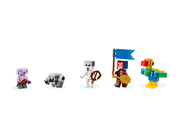 Конструктор LEGO Minecaft 21257 Столкновение с пожирателем