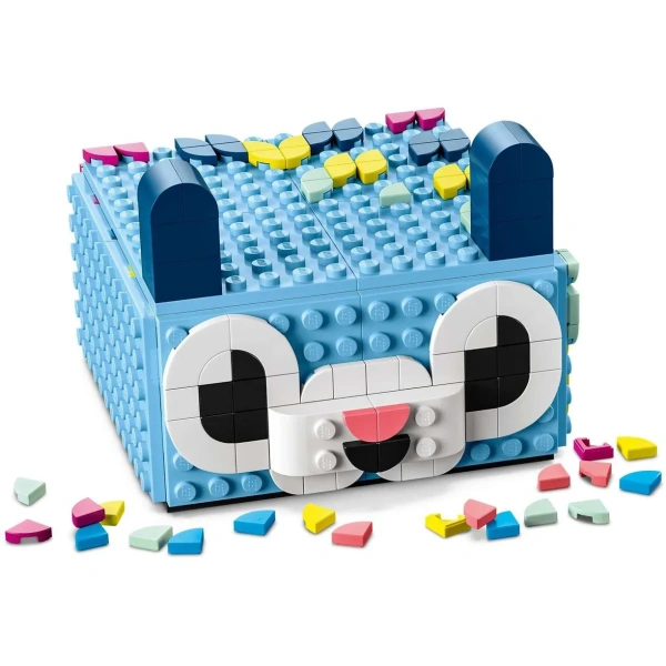 Конструктор LEGO DOTS 41805 Креативный ящик Животные