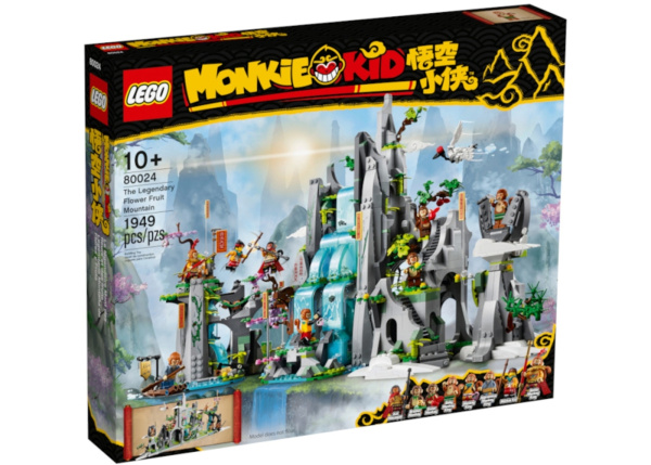 Конструктор LEGO Monkie Kid 80024 Легендарная Цветочно-фруктовая гора