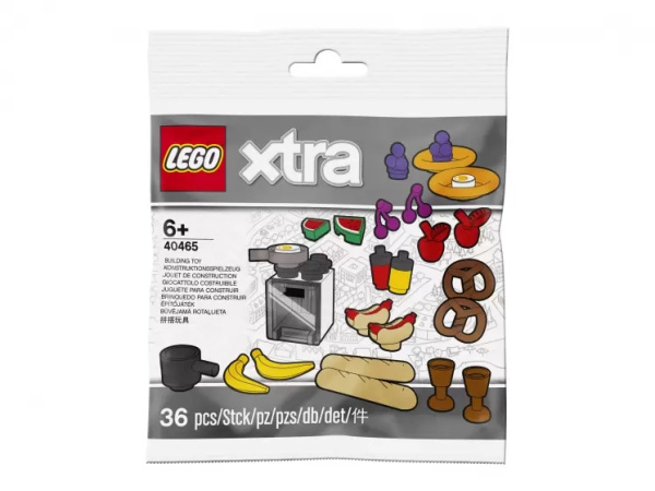 Конструктор LEGO System Xtra 40465 Дополнительный набор: Еда