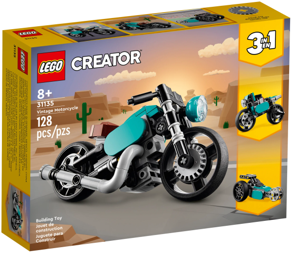 Конструктор LEGO Creator 31135 Винтажный мотоцикл