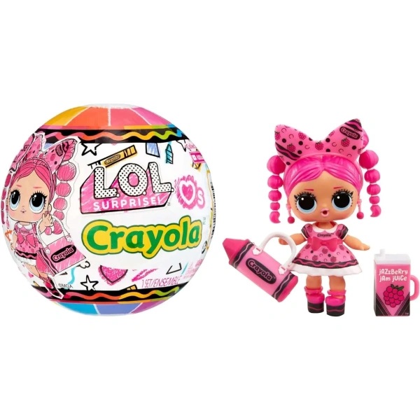 Кукла L.O.L. Surprise! Loves Crayola Tots в непрозрачной упаковке (Сюрприз) 505259EUC
