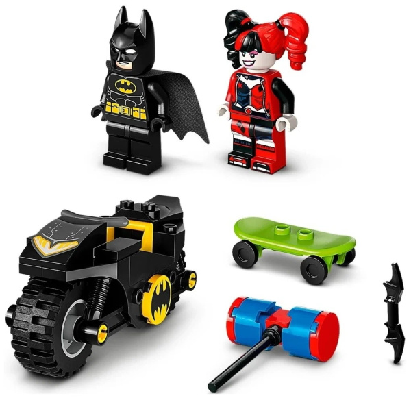Конструктор LEGO Super Heroes 76220 Бэтмен против Харли Квинн