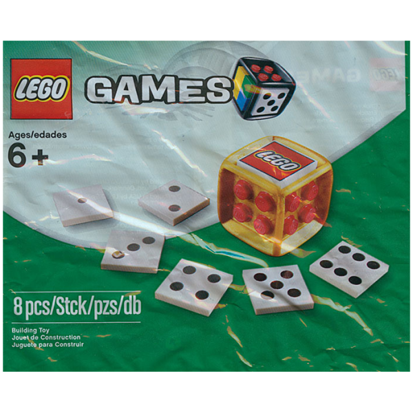 Конструктор LEGO Games 4648939 Gold Dice