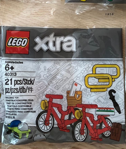 Конструктора LEGO Xtra 40313 Набор кубиков и аксессуаров Велосипеды