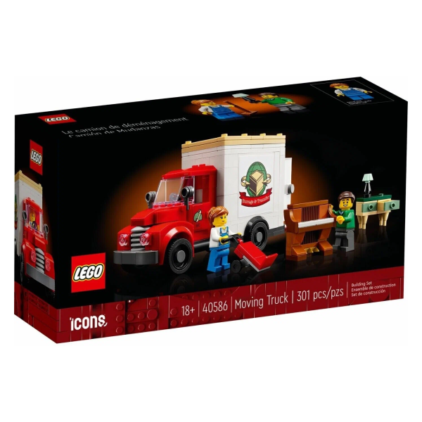 Конструктор LEGO Icons 40586  Грузовик для переезда