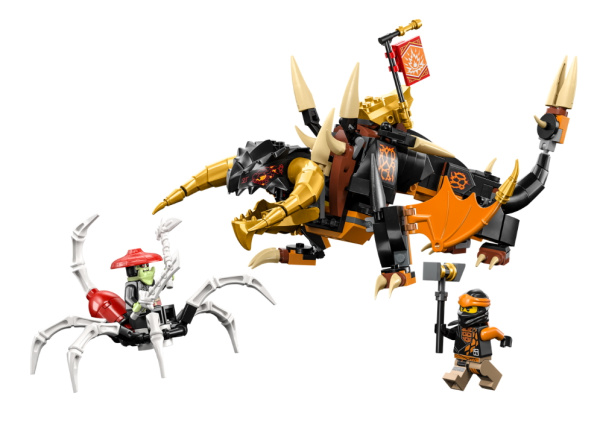 Конструктор LEGO Ninjago 71782 Земляной дракон Коула EVO
