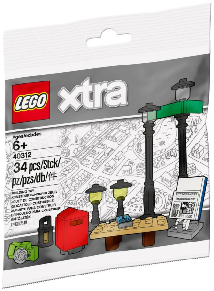 Конструктор LEGO Xtra 40312 Уличные фонари