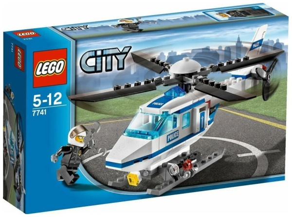 Конструктор LEGO City 7741 Полицейский вертолёт